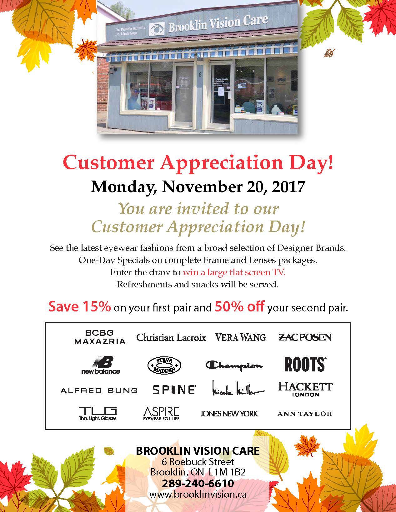 You are currently viewing Customer Appreciation Day